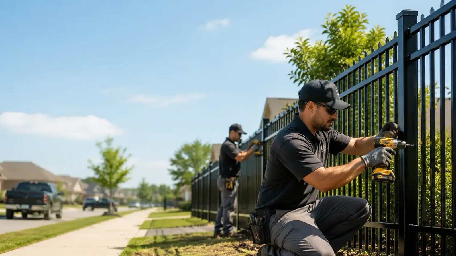 Metal Fence Installation in Castalian Springs, TN